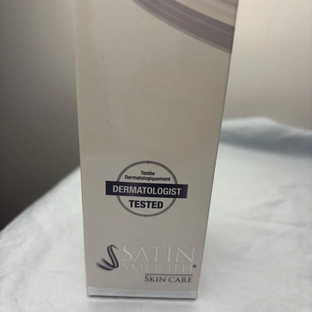 2-SATIN SMOOTH Advanced Series Renewal Facial Cream Cleanser with 5fl.oz NEW